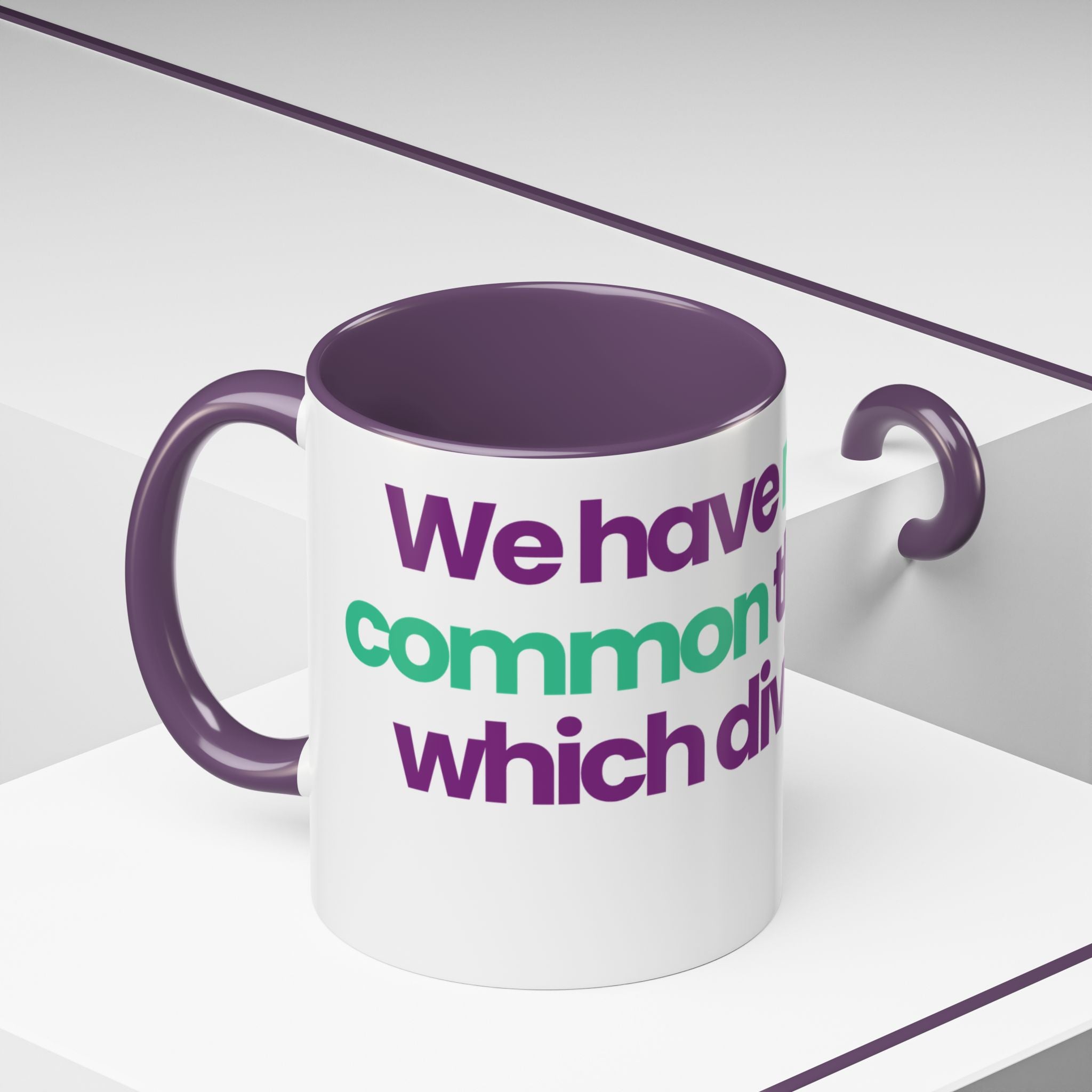 More in Common quote mug