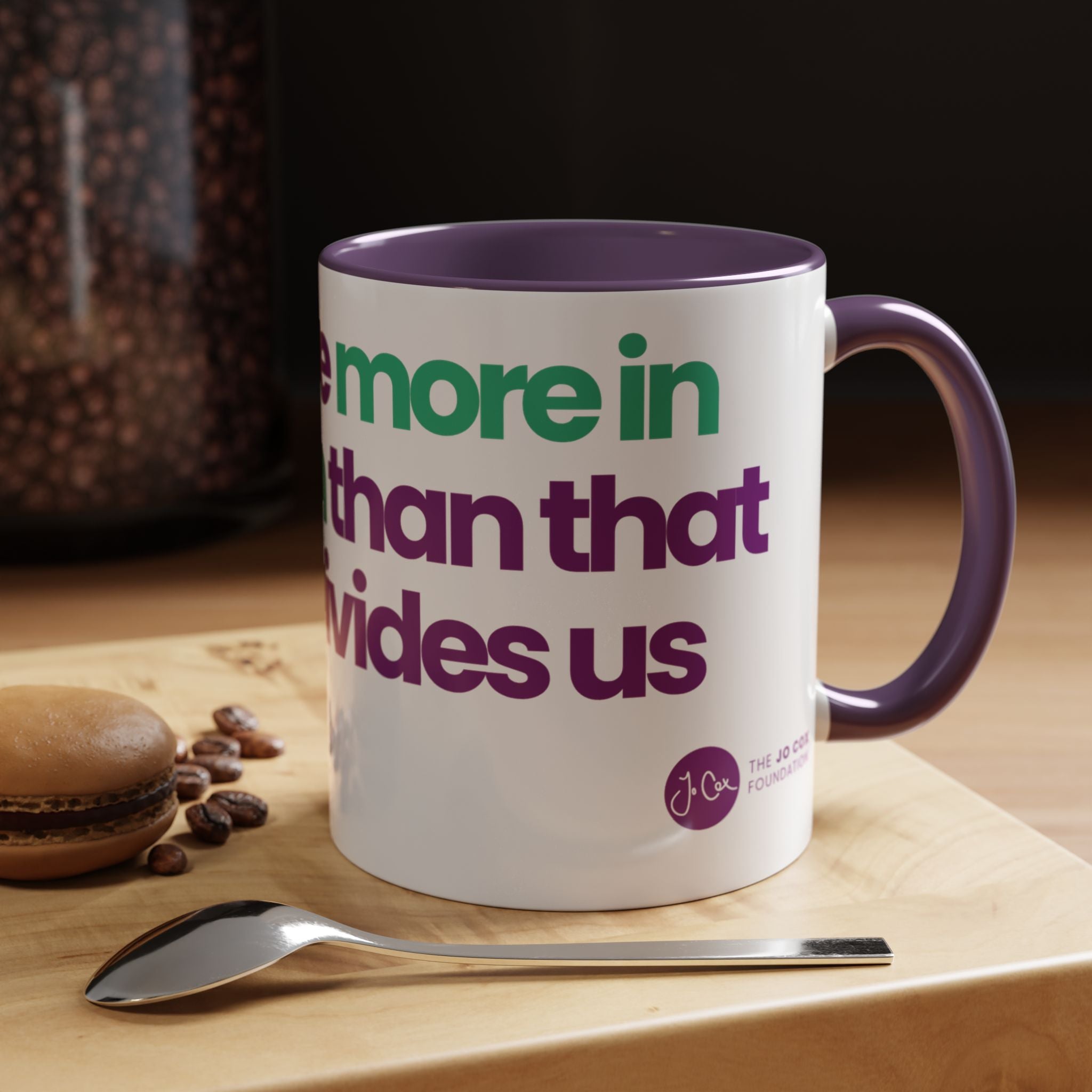 More in Common quote mug