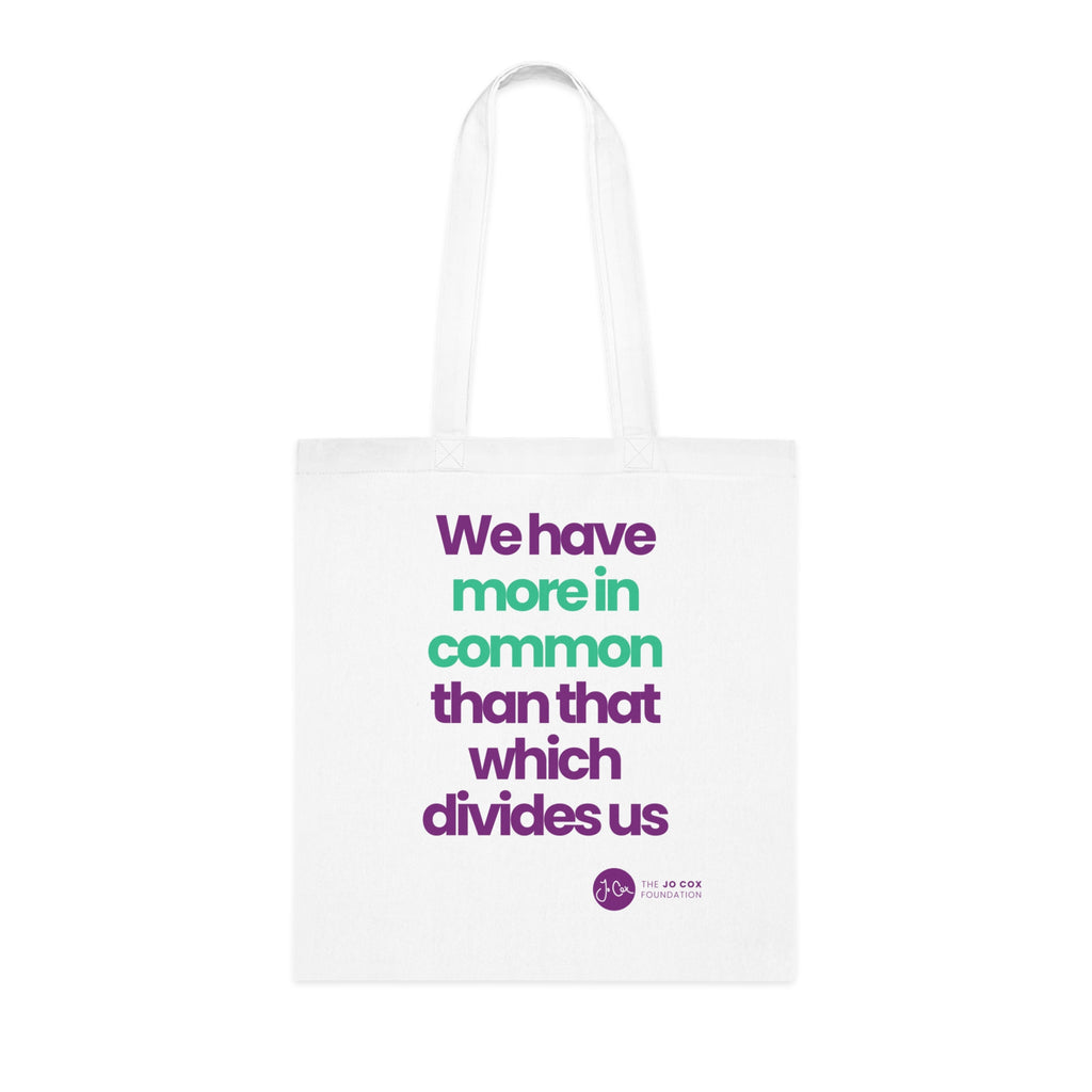 More in Common quote tote bag