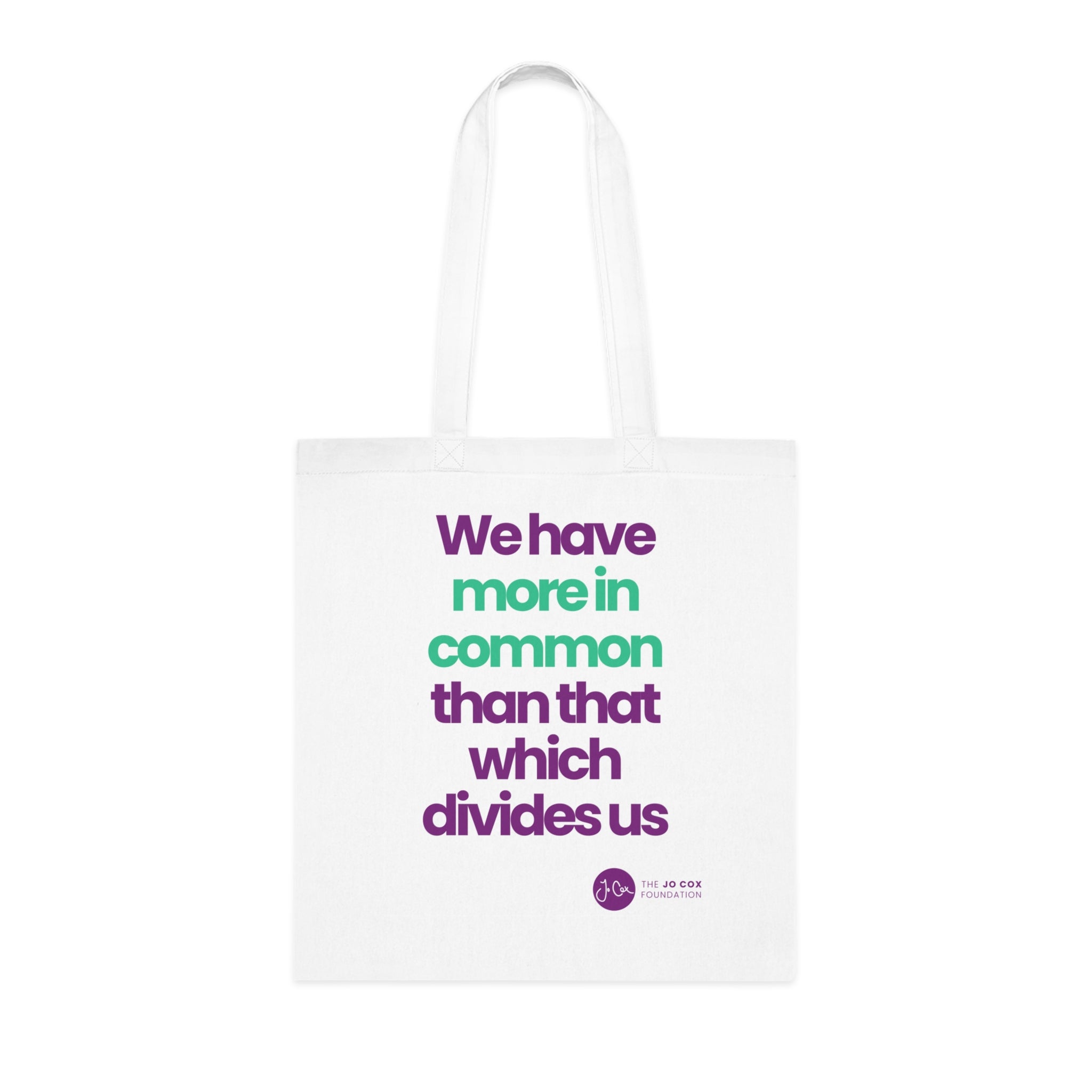 More in Common quote tote bag